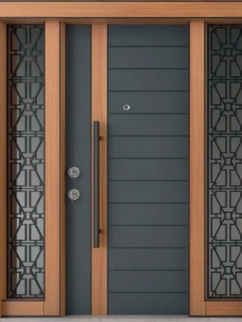 AS-026 Lüks Alüminyum Villa Kapısı