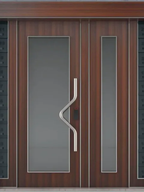 AS-034 Alüminyum Bina Giriş Kapısı